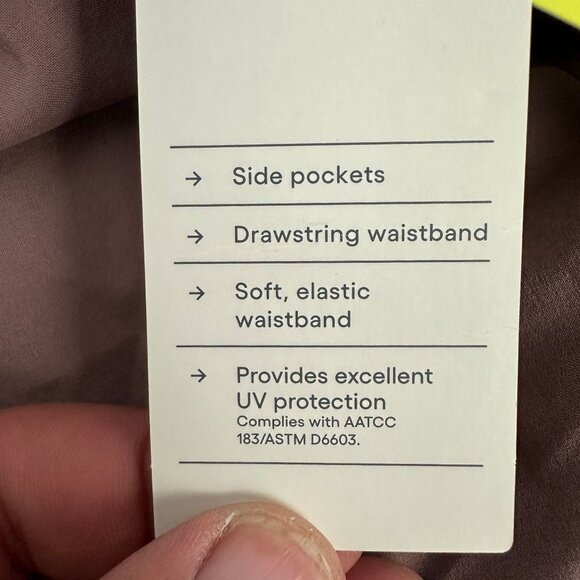 All In Motion High-Rise Woven Pants Women’s Large Drawstring Waist Brown - Picture 6 of 13